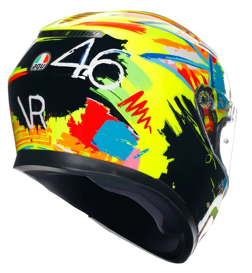 КАСКА AGV K3 ROSSI WINTER TEST 2019 — снимка 6