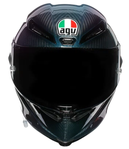 МОТО КАСКА AGV PISTA GP RR E2206 DOT - MONO IRIDIUM CARBON — снимка 2