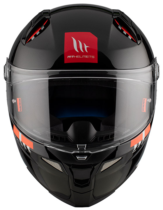 Каска MT REVENGE 2 S SOLID A1 GLOSS BLACK — снимка 2