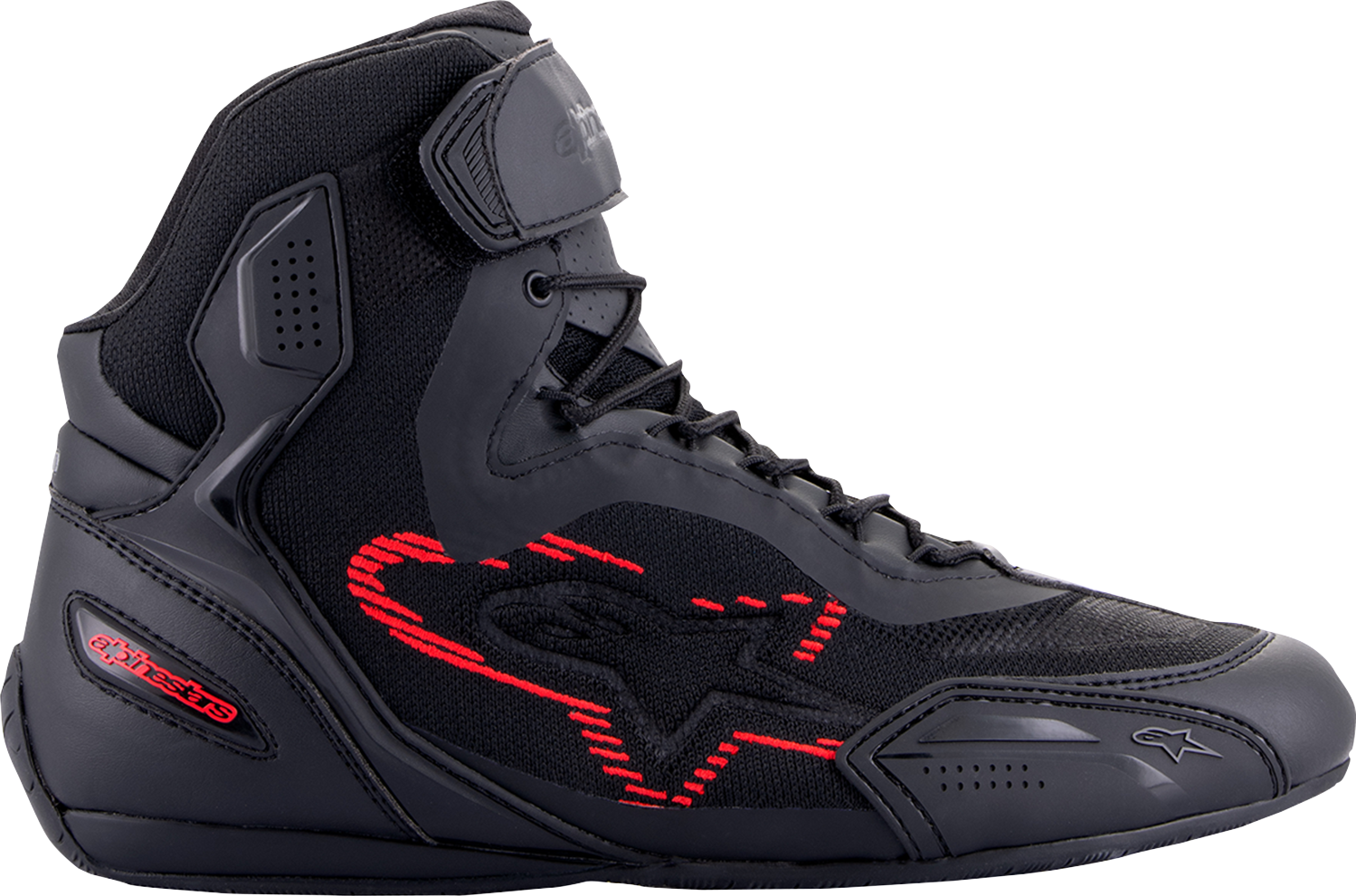 Мото боти ALPINESTARS Faster-3 Rideknit RED/GREY/BLACK — снимка 4