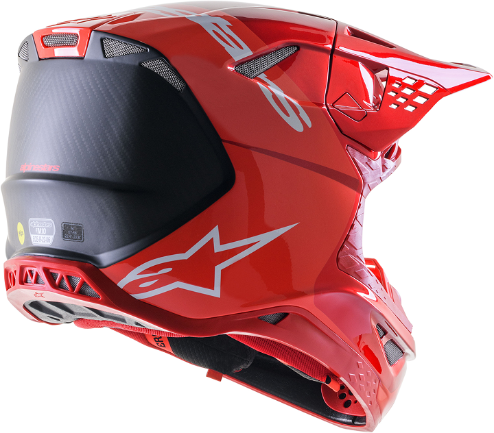 Мотокрос каска ALPINESTARS SM10 FLOOD RED — снимка 2
