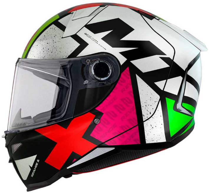 Каска MT REVENGE 2 S LIGHT C0 PEARL GLOSS — снимка 2