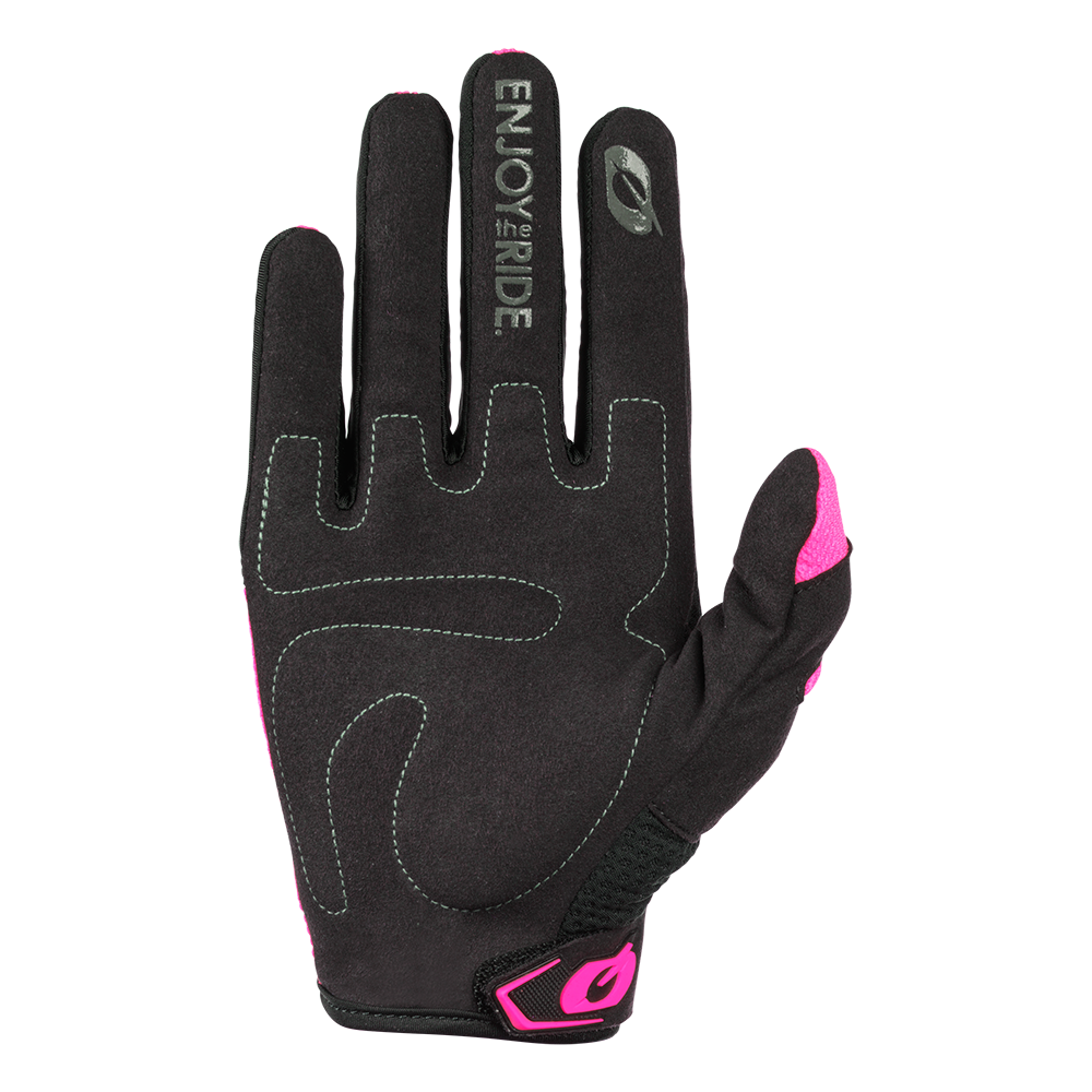 Дамски мотокрос ръкавици O'NEAL ELEMENT RACEWEAR BLACK/PINK V.24 — снимка 2