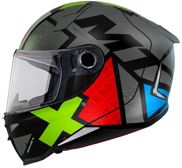 Каска MT REVENGE 2 S LIGHT C2 GLOSS PEARL — снимка 2