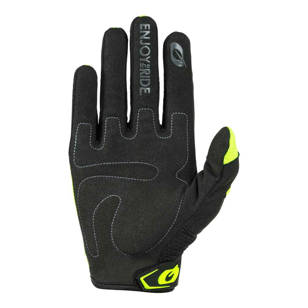 Детски мотокрос ръкавици O'NEAL ELEMENT RACEWEAR BLACK/NEON YELLOW V.24 — снимка 2