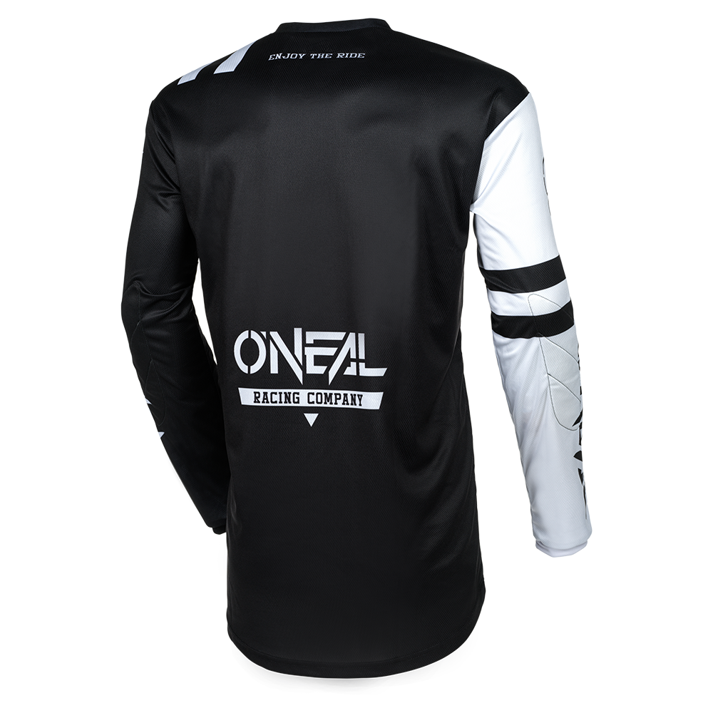 Мотокрос блуза O`NEAL ELEMENT WARHAWK BLACK/WHITE — снимка 2