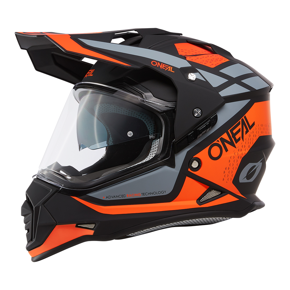 Ендуро каска O'NEAL SIERRA II R ORANGE/BLACK/GRAY V.24 1