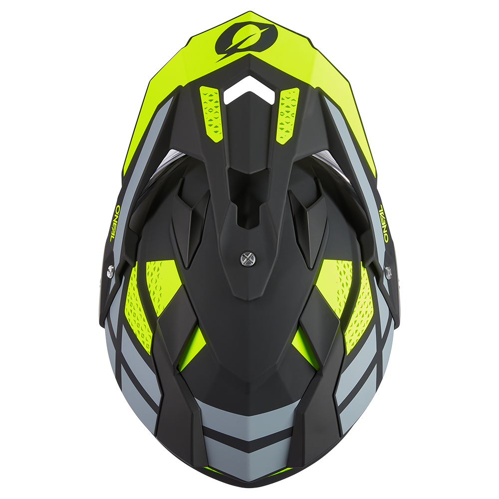 Ендуро каска O'NEAL SIERRA II R NEON YELLOW/BLACK/GRAY V.24 — снимка 5