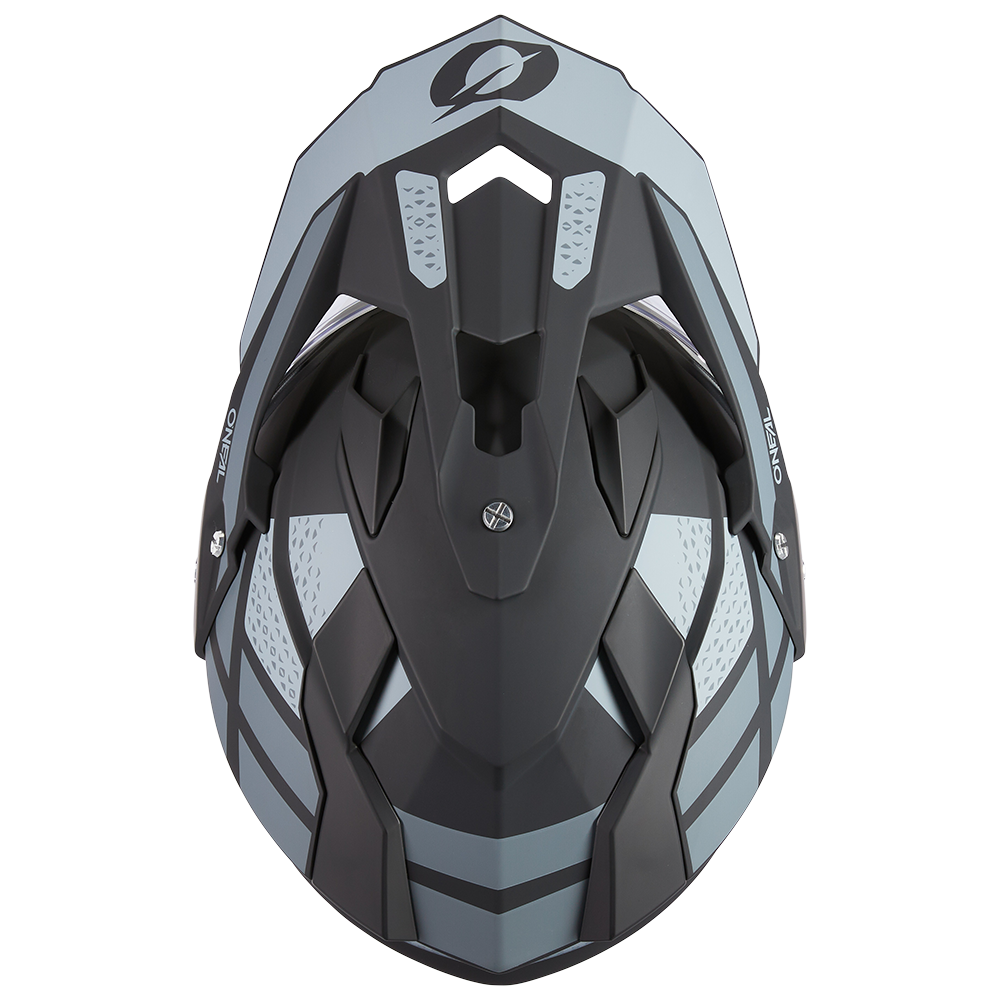 Ендуро каска O'NEAL SIERRA II R BLACK/GRAY V.24 — снимка 5