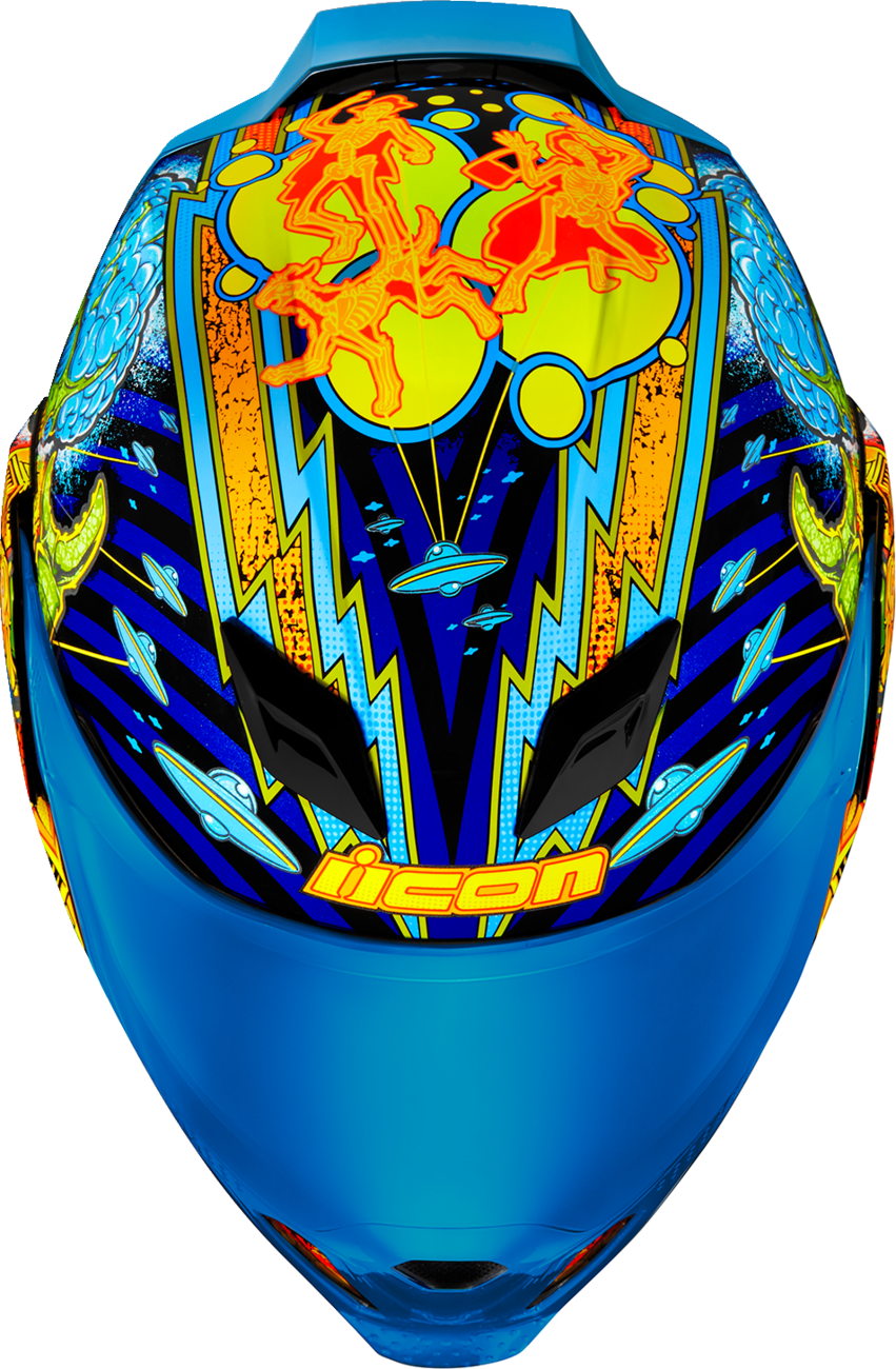 Каска ICON AIRFLITE Bugoid Blitz BL — снимка 3