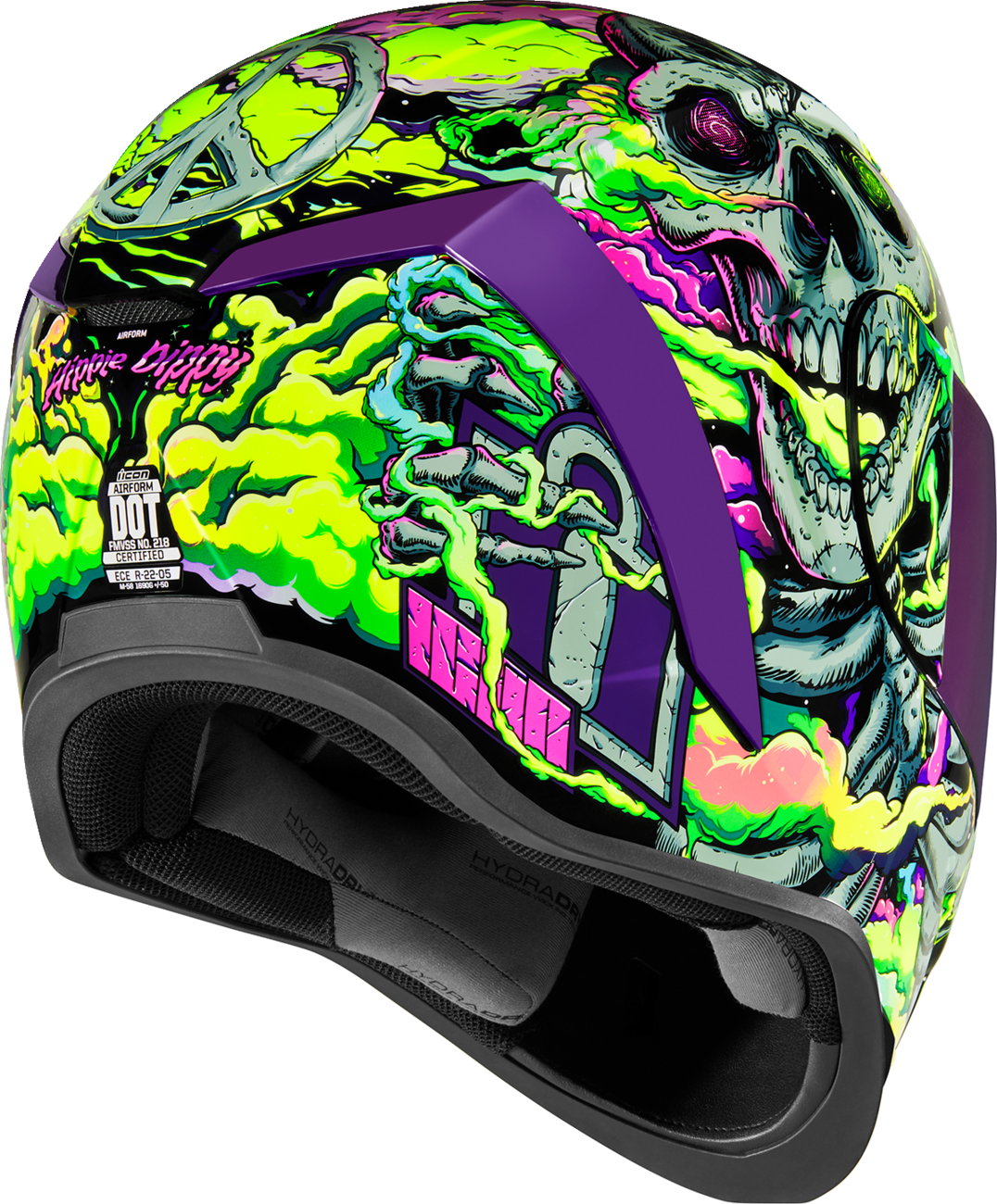 Каска ICON AIRFORM Hippy Dippy PR — снимка 2