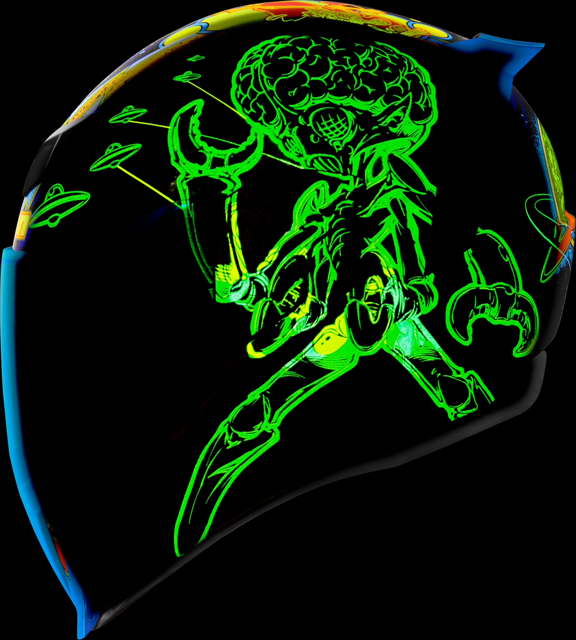 Каска ICON AIRFLITE Bugoid Blitz BL — снимка 2