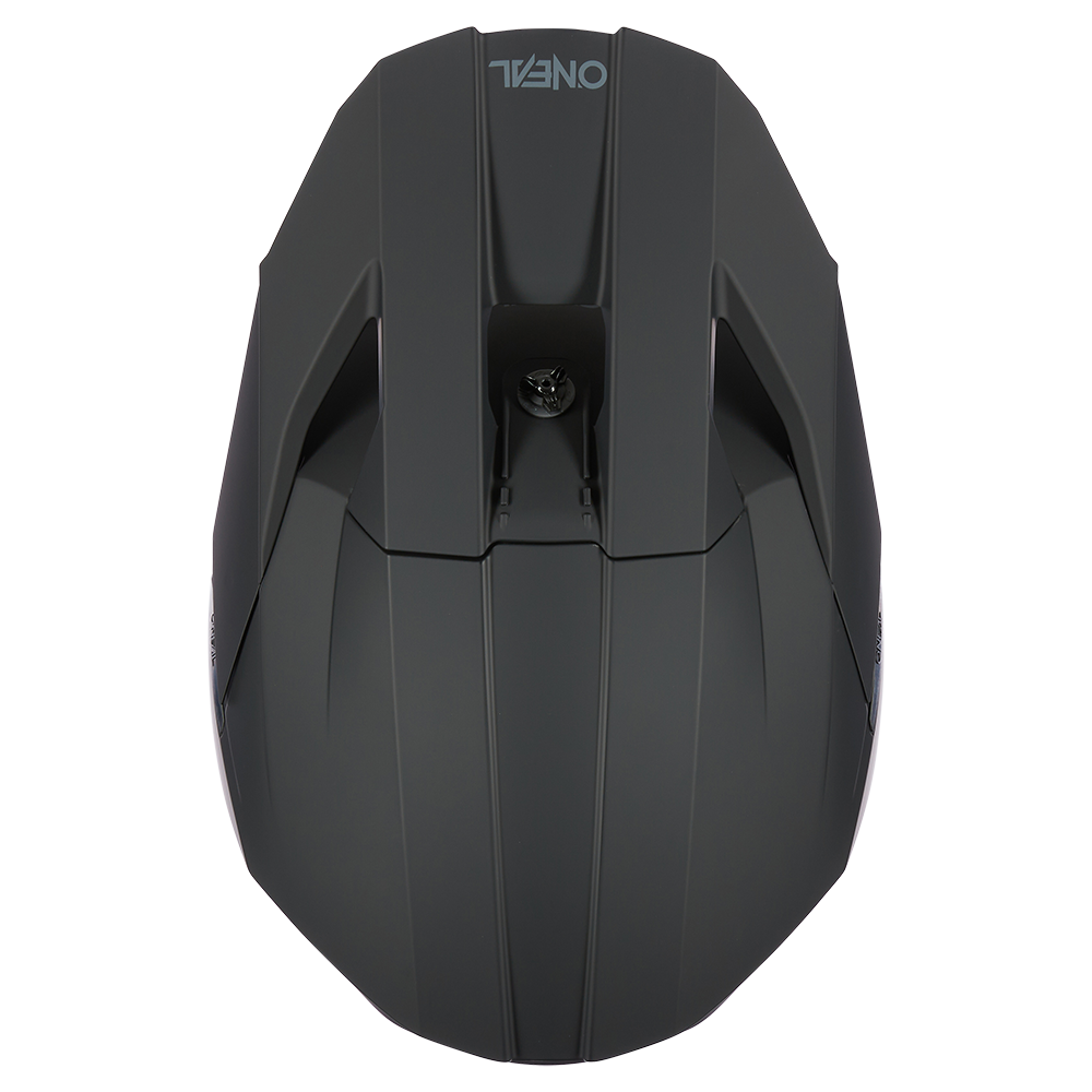 Детска мотокрос каска O'NEAL 3SERIES SOLID BLACK V.24 — снимка 5