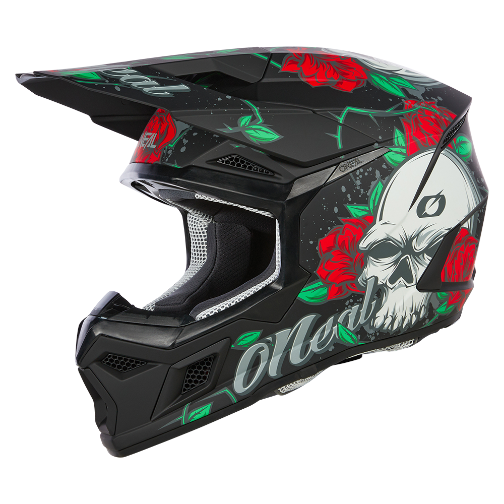 Детска мотокрос каска O'NEAL 3SERIES MELANCIA BLACK/MULTI V.24 1