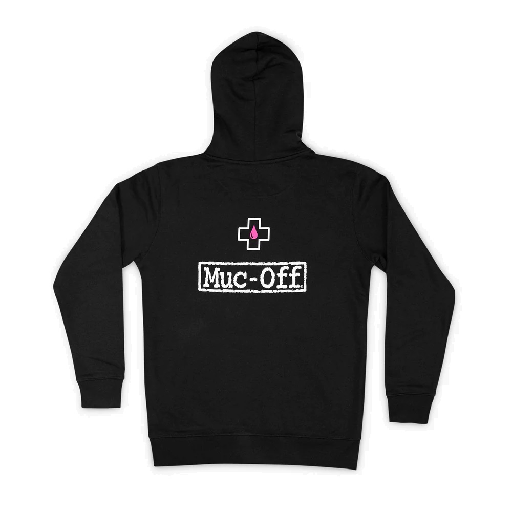 Суитшърт MUC-OFF Black Logo Hoodie — снимка 2