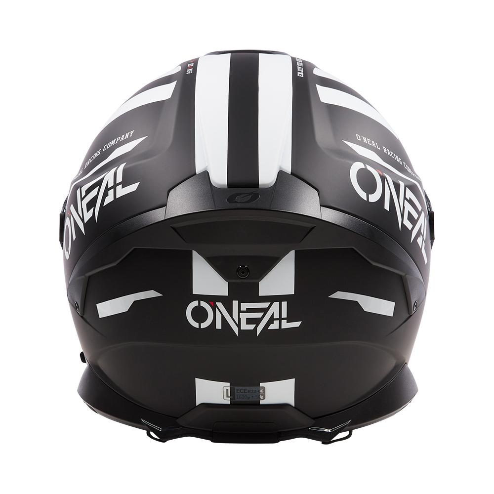 Каска O'NEAL CHALLENGER WARHAWK BLACK/WHITE/RED V.24 — снимка 2