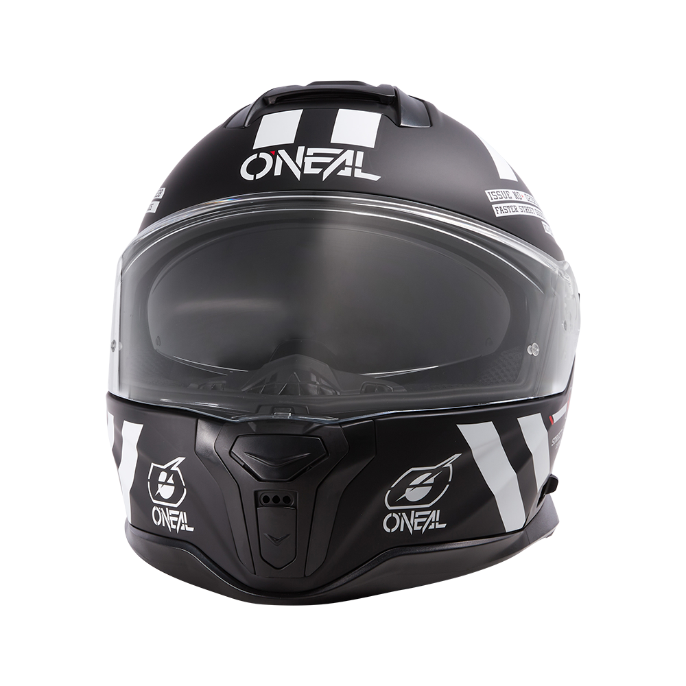 Каска O'NEAL CHALLENGER WARHAWK BLACK/WHITE/RED V.24 — снимка 3