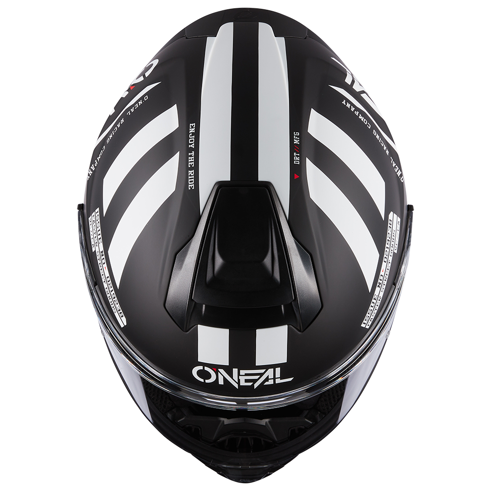 Каска O'NEAL CHALLENGER WARHAWK BLACK/WHITE/RED V.24 — снимка 5