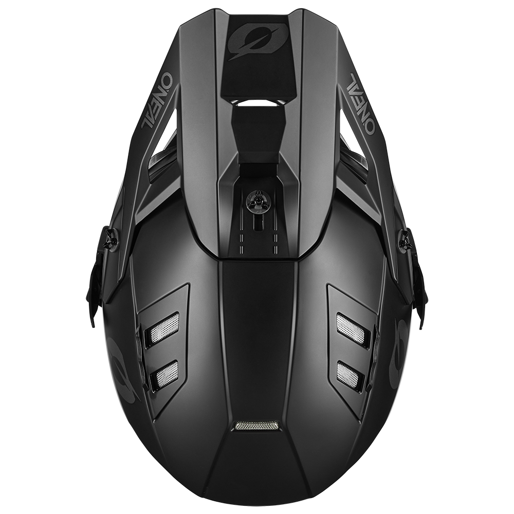 Ендуро каска O'NEAL EX-SRS SOLID BLACK V.24 — снимка 4