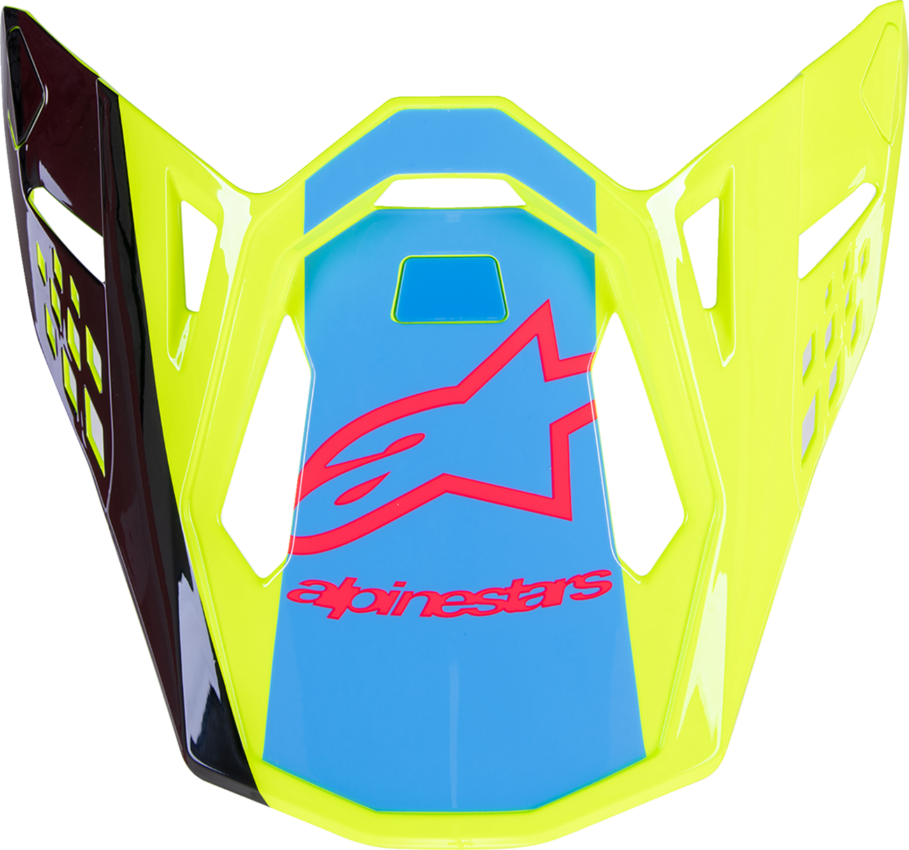 Козирка за мотокрос каска ALPINESTARS Supertech M10 UNIT YL/BK