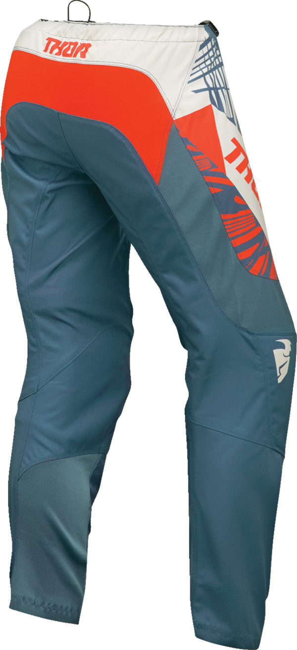 Дамски мотокрос брич THOR WOMEN'S SECTOR SPLIT BLUE/ORANGE — снимка 2