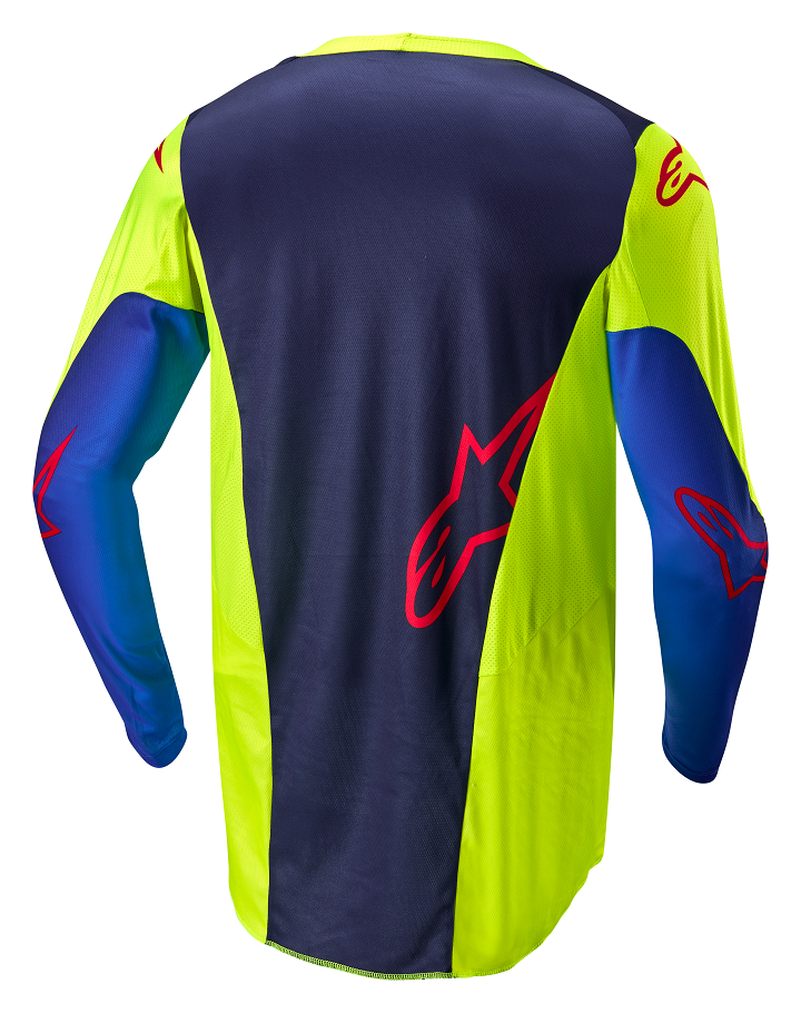 Мотокрос джърси ALPINESTARS RAC-HOEN YLW/BLU — снимка 2