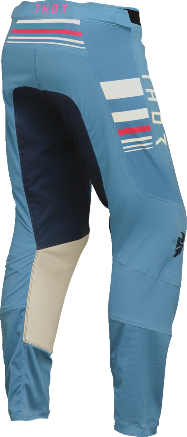 Дамски мотокрос брич THOR PRIME BLAZE LIGHT BLUE — снимка 3