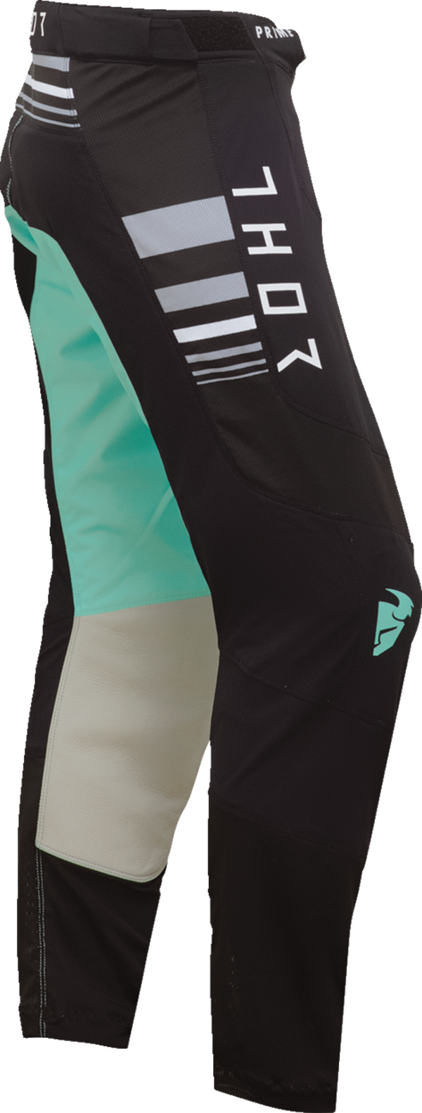 Дамски мотокрос брич THOR PRIME BLAZE BLACK/TEAL — снимка 2