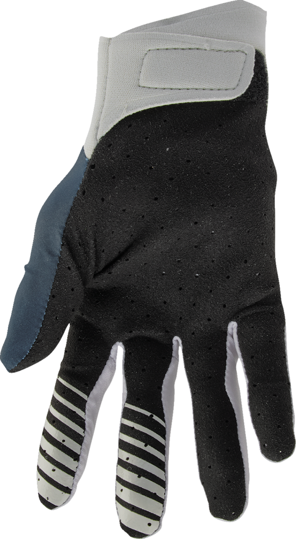 Мотокрос ръкавици THOR AGILE SOLID MIDNIGHT/GRAY — снимка 2