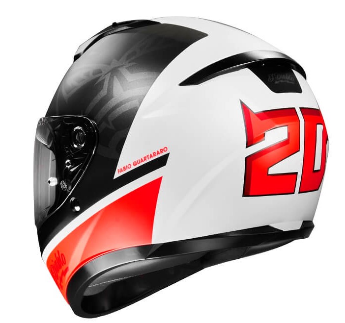 Каска HJC C10 FABIO QARTARARO — снимка 5