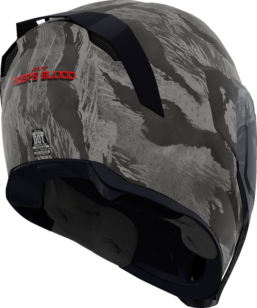 Каска ICON Airflite™ Tiger's Blood MIPS® GY — снимка 3