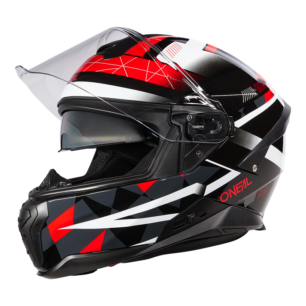 Каска O'NEAL CHALLENGER EXO BLACK/GRAY/RED V.24 — снимка 3