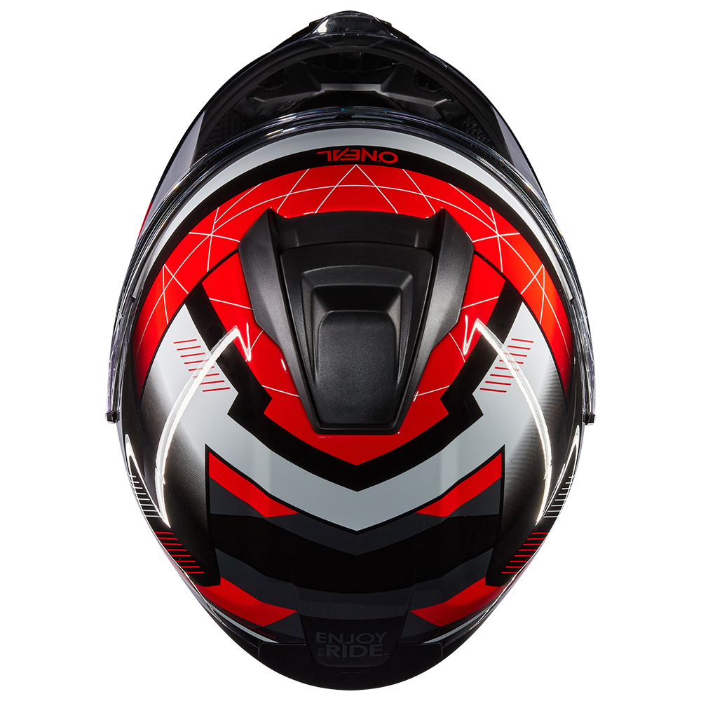 Каска O'NEAL CHALLENGER EXO BLACK/GRAY/RED V.24 — снимка 4