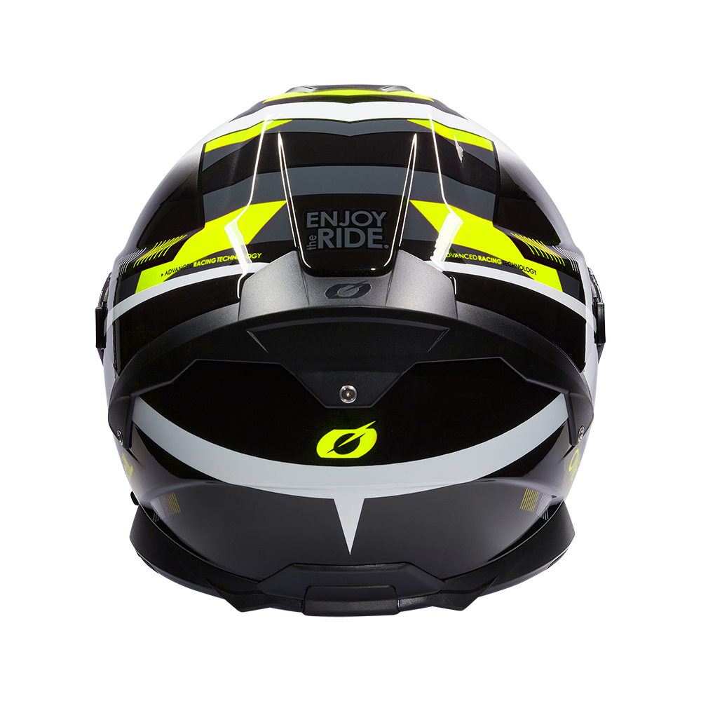Каска O'NEAL CHALLENGER EXO BLACK/GRAY/NEON YELLOW V.24 — снимка 2