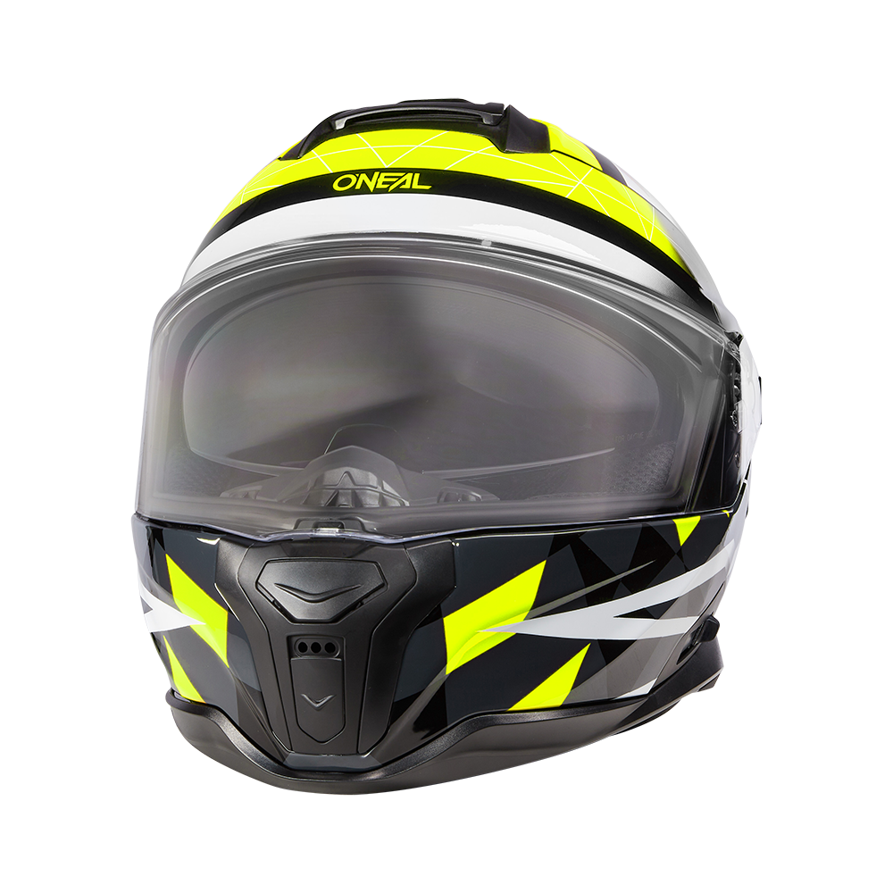 Каска O'NEAL CHALLENGER EXO BLACK/GRAY/NEON YELLOW V.24 — снимка 3