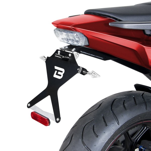 СТОЙКА ЗА НОМЕР BARRACUDA Honda NC 750X (2015-2020)Honda Integra 750 (2016-2020)Honda NC 750S (2015-2020) — снимка 3