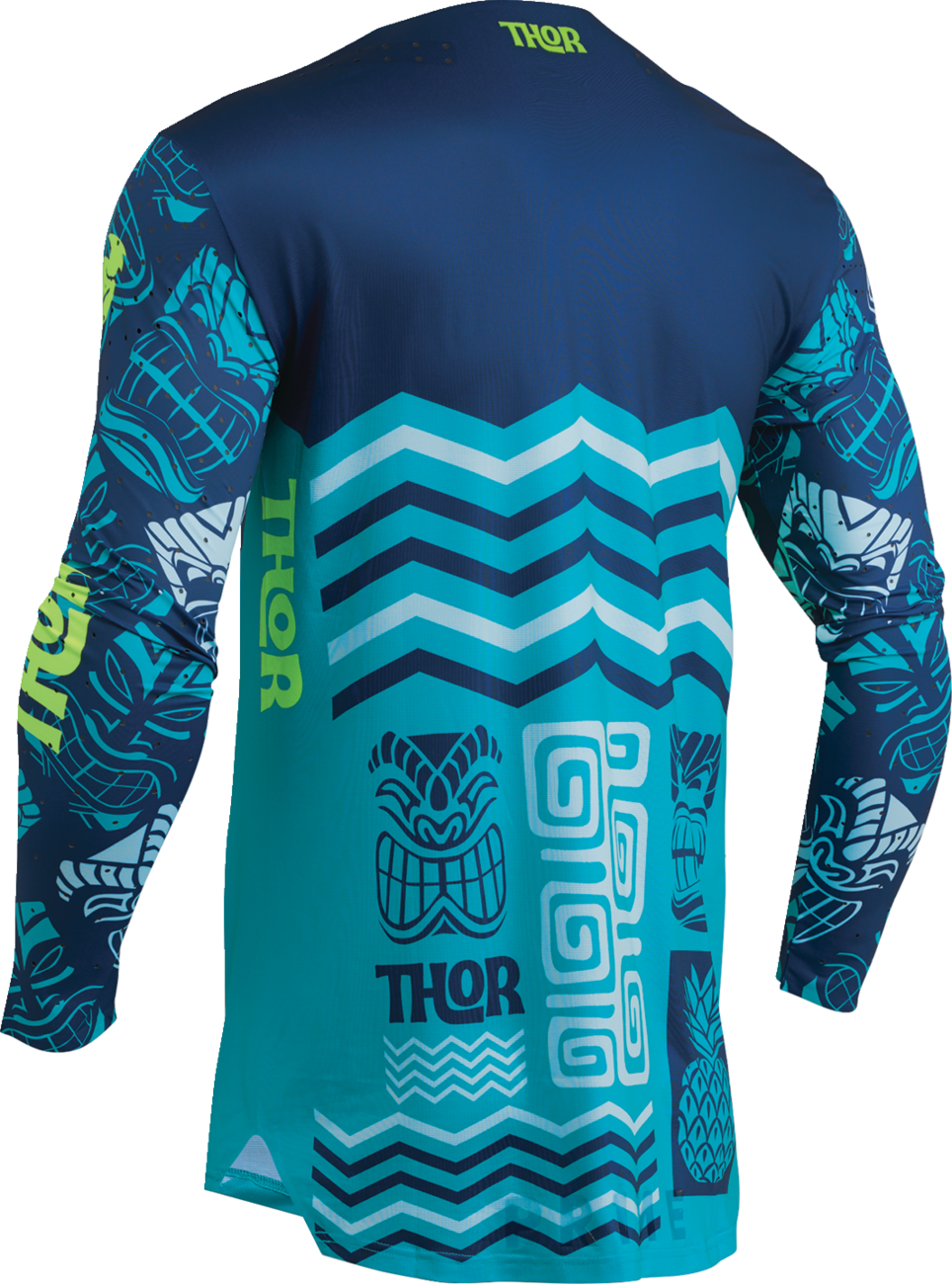 Мотокрос джърси THOR PRIME ALOHA BLUE — снимка 2
