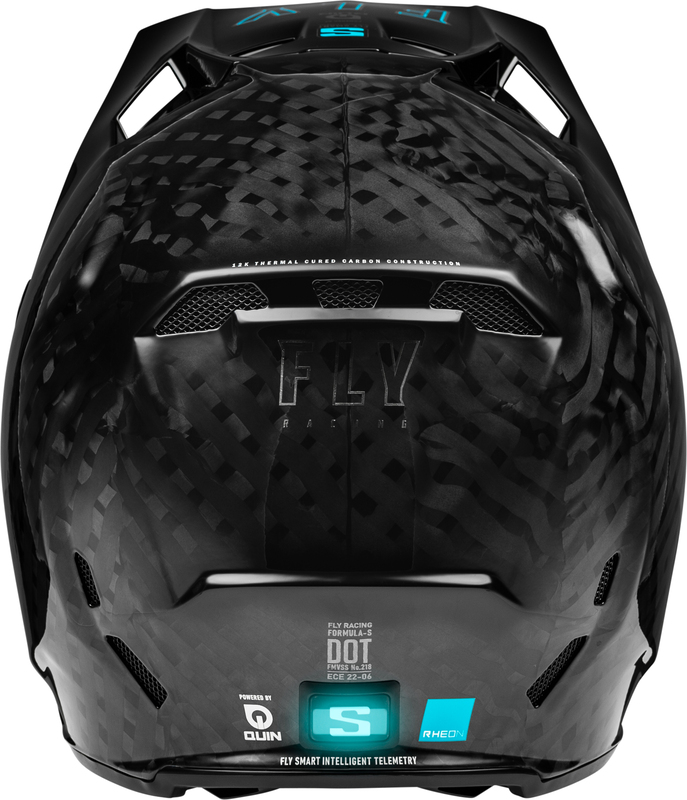 Мотокрос каска FLY RACING Formula Smart Carbon Solid Helmet - Black — снимка 2