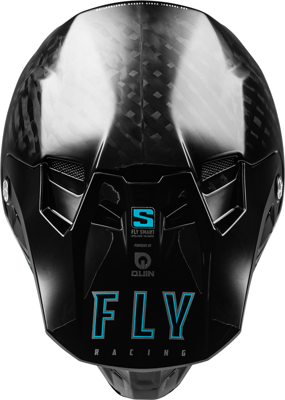 Мотокрос каска FLY RACING Formula Smart Carbon Solid Helmet - Black — снимка 3