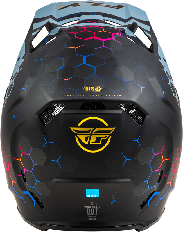 Мотокрос каска FLY RACING Formula CC Tektonic - Matte Black/Slate — снимка 2
