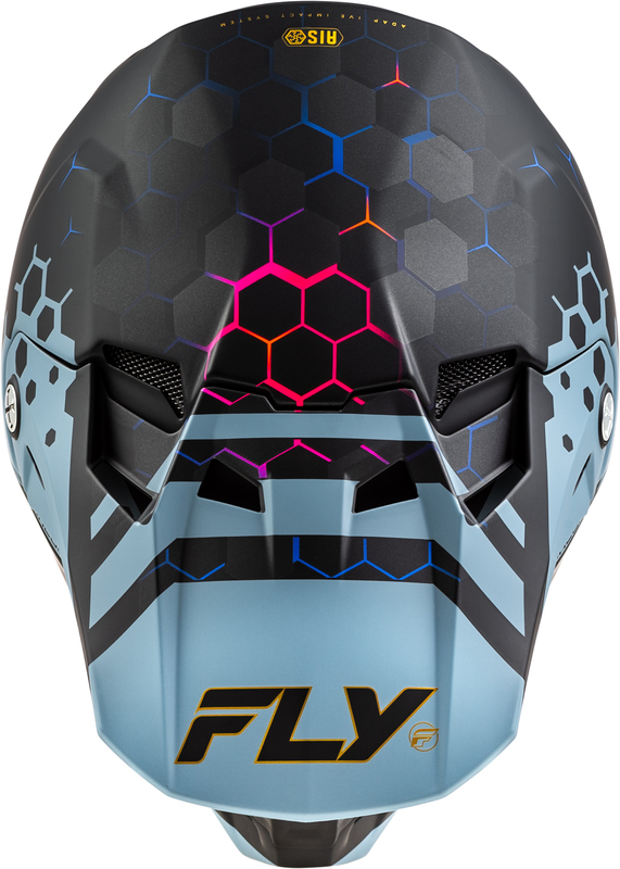 Мотокрос каска FLY RACING Formula CC Tektonic - Matte Black/Slate — снимка 3