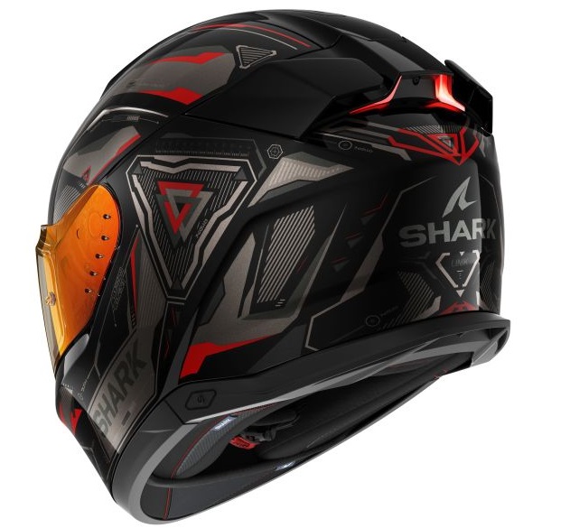 Каска SHARK SKWAL i3 LINIK BLACK/RED — снимка 2