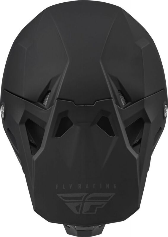 Мотокрос каска FLY RACING Formula CP Solid- Matte Black — снимка 3