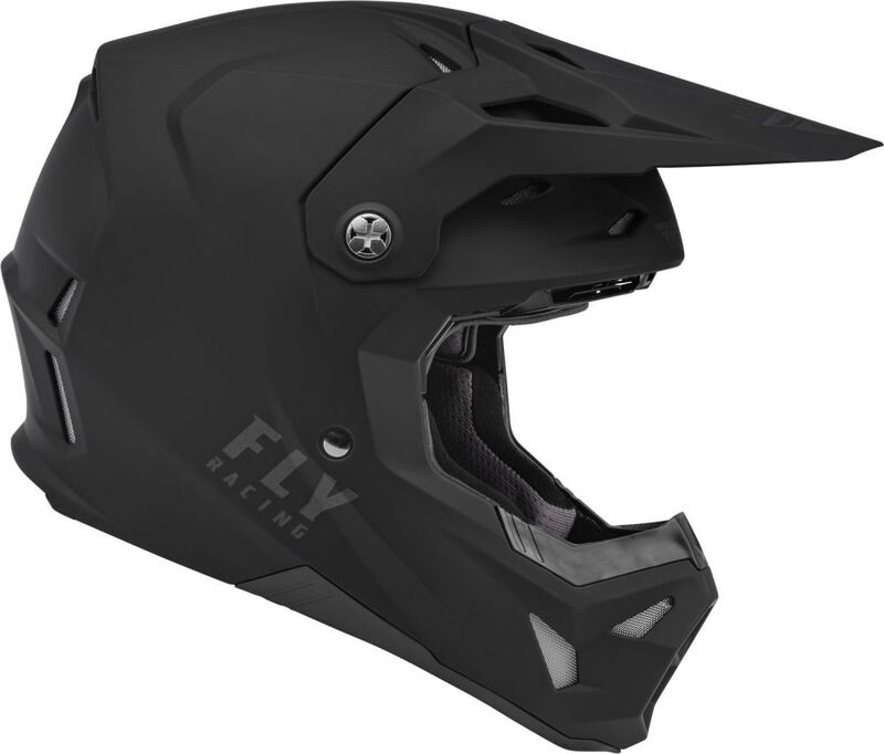 Мотокрос каска FLY RACING Formula CP Solid- Matte Black — снимка 4