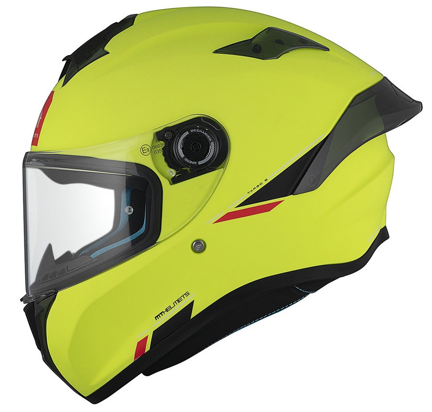 Каска TARGO S SOLID A3 MATT FLUO YELLOW_2