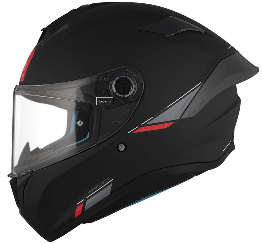 Каска MT TARGO S SOLID A1 MATT BLACK_2