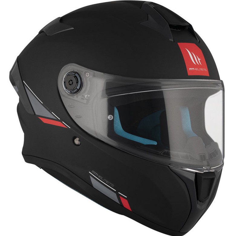 Каска MT TARGO S SOLID A1 MATT BLACK_4