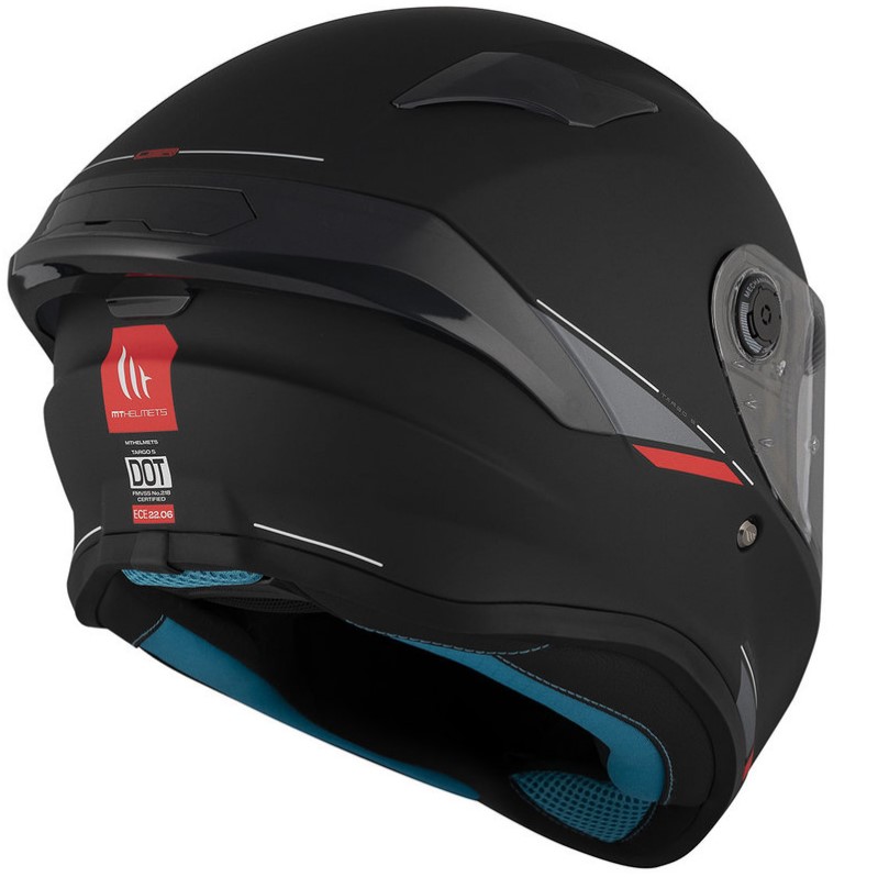 Каска MT TARGO S SOLID A1 MATT BLACK_5