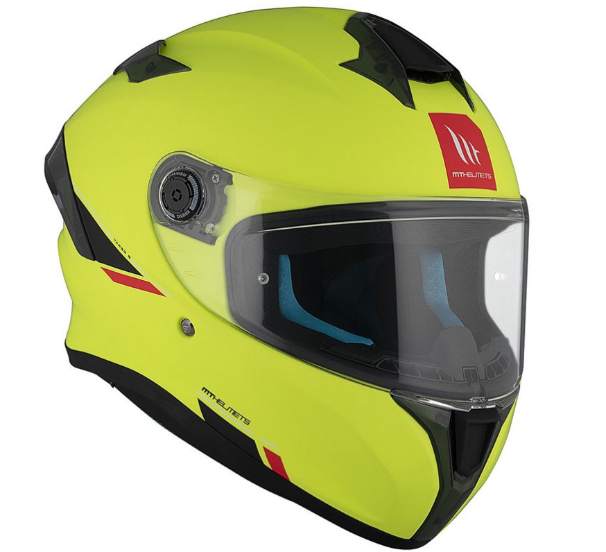 Каска TARGO S SOLID A3 MATT FLUO YELLOW_4