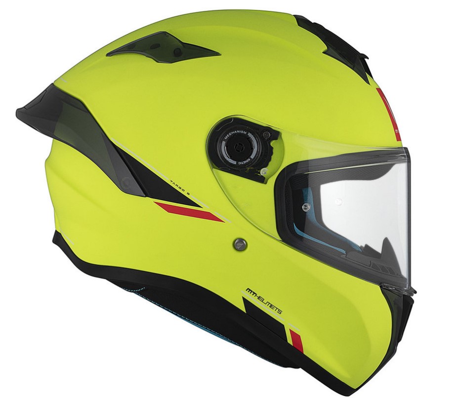 Каска TARGO S SOLID A3 MATT FLUO YELLOW_5